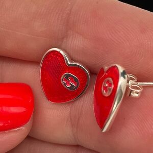 Gg harts earrings